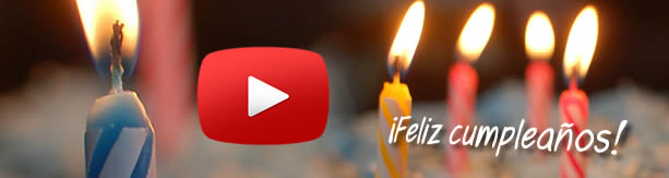 Vídeo y texto de felicitación para un cumpleaños